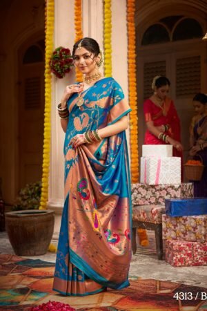 Gorgeous Paithani Silk