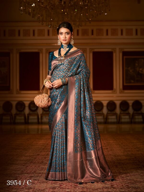 Royal Amethyst  Saree