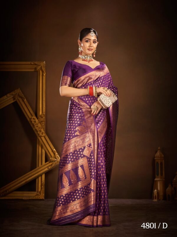Elegant Maharashtrian Gifting Saree - Image 4