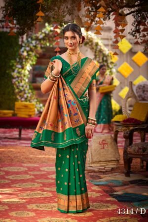 Exquisite Kathpadar Silk