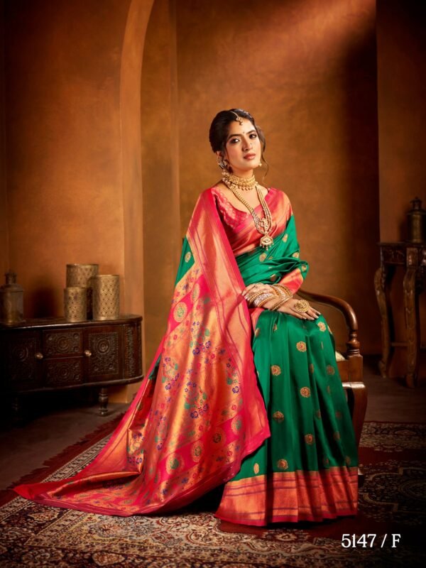 Dazzling Paithani Style - Image 2