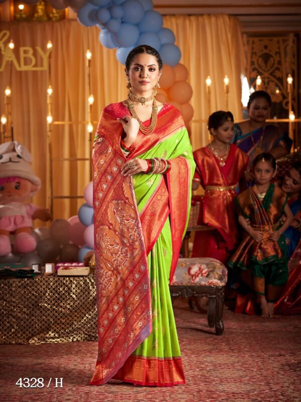 Intricate Paithani - Image 8