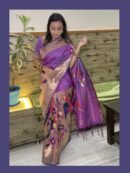 Half Parrot Paithani