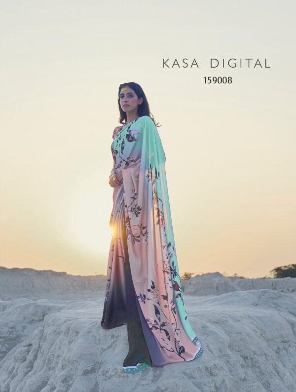 Printed Satin Silk Comfort Drape - Image 2