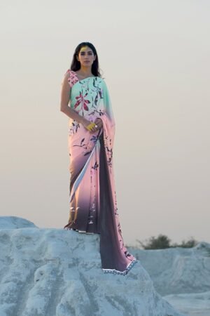 Printed Satin Silk Comfort Drape