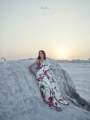 Flourish Designs : Volvo Trendy Satin  Saree :