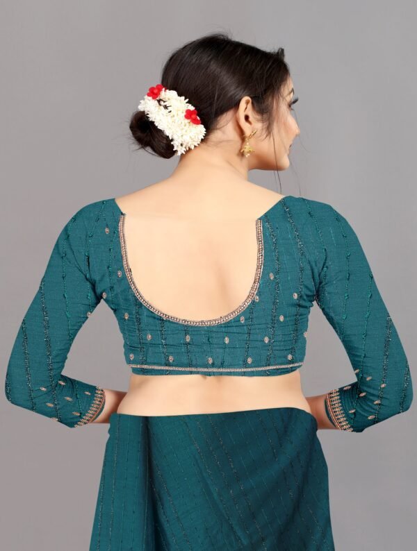 Stellar Allure Georgette Saree - Image 3
