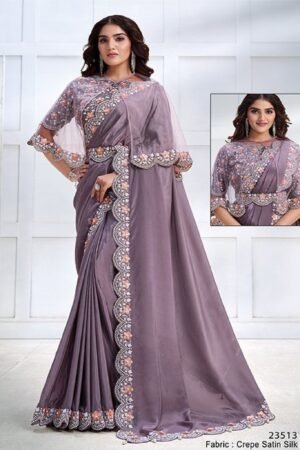 Lavish Purple Drapery