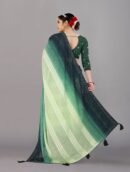 Gilded Grace Georgette Saree