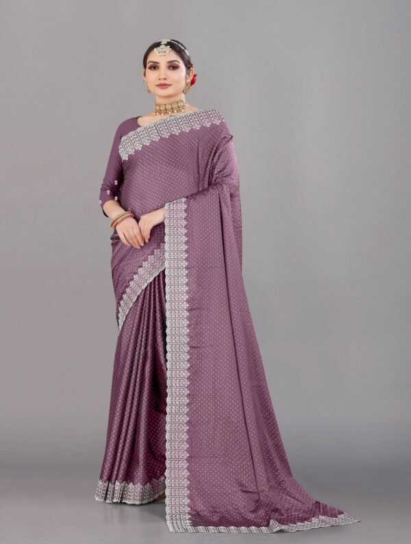 Ethereal Glam Georgette Saree - Image 16