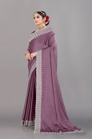 Ethereal Glam Georgette Saree