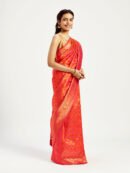 Two-Tone Kathpadar Elegance