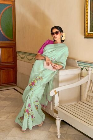Organza Refined Silks Saree