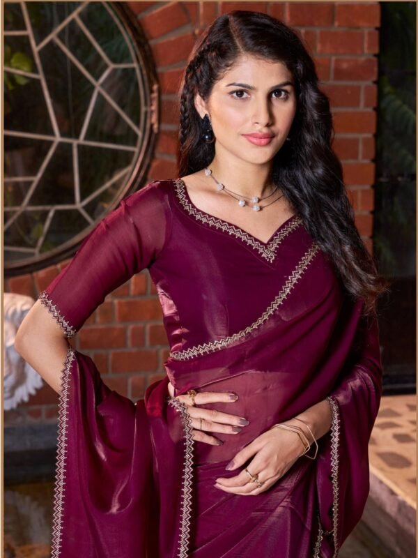 Modern Georgette Saree