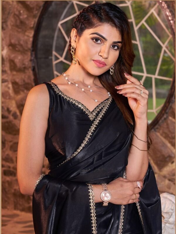 Modern Georgette Saree - Image 3