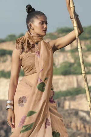 Creamy Joy Saree