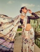 Everyday Blossom Satin Silk Saree