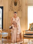 Celestial Aura Kyaari Tissue Saree