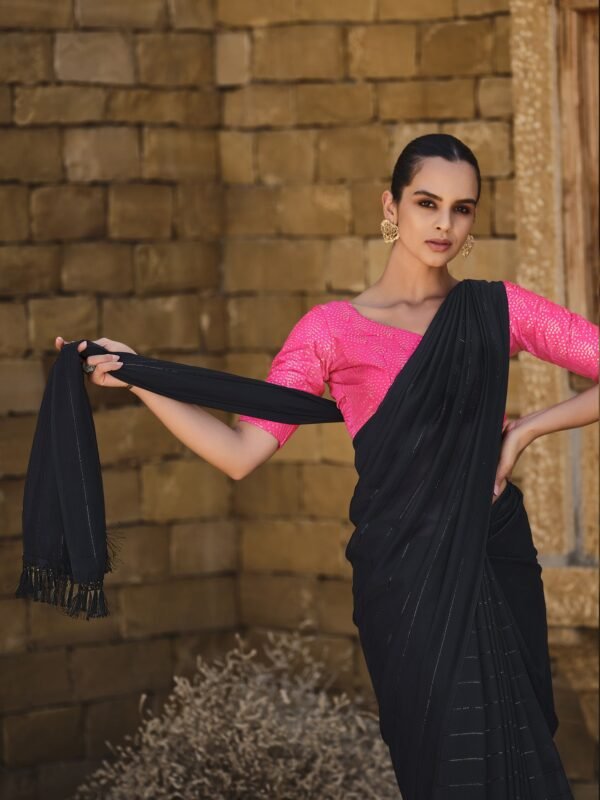 Shimmering Georgette Elegance - Image 3