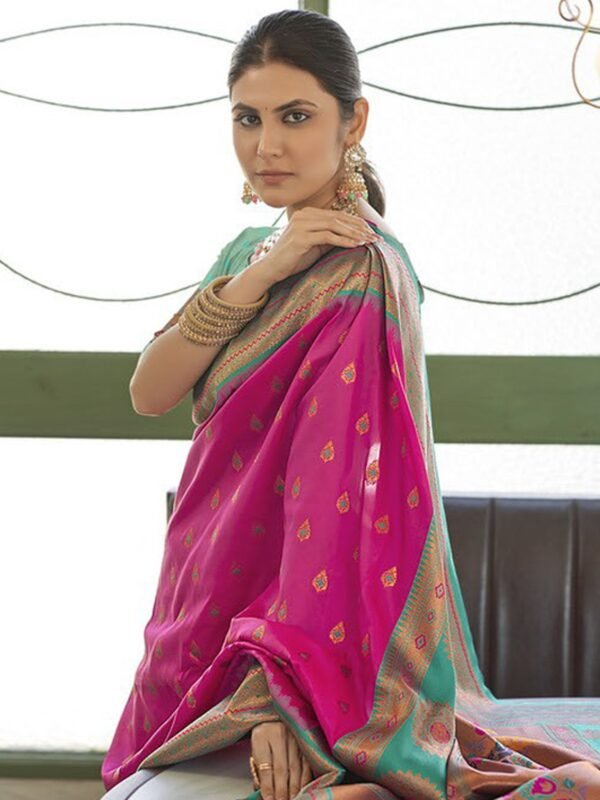 Muniya Paithani Charm - Image 6