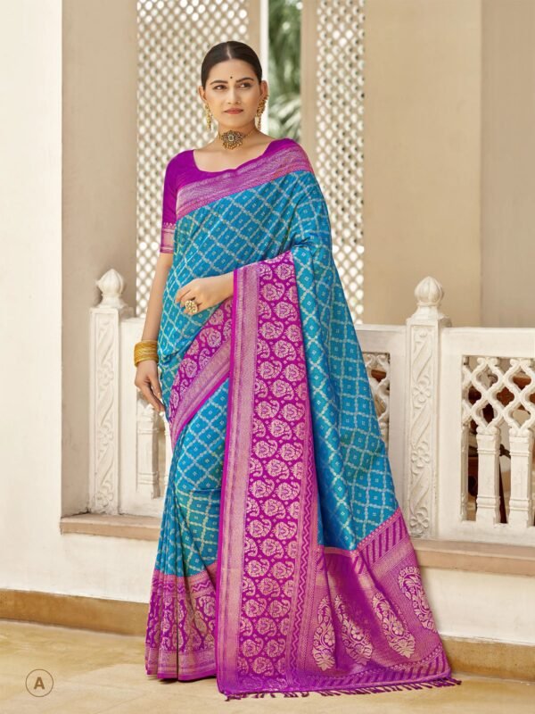 Graceful Paithani Drapes