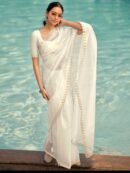 Layered Organza  Silk Saree