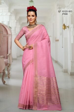 Elegant Linen Office Saree