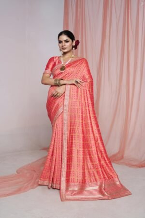 Flowy Bandhani  Prints